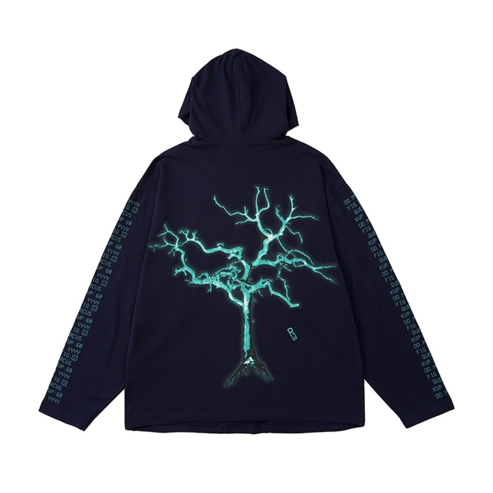 Acne Studios Logo-Appliquéd Printed Hoodie - Picture 3 of 12